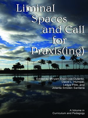 cover image of Liminal Spaces and Call for Praxis(ing)